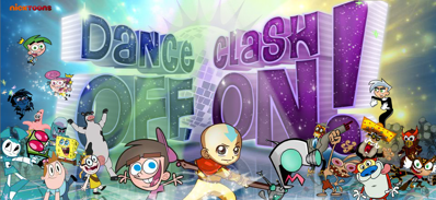 Nicktoons: Dance Off, Clash On! - Screenshot - Game Title (United States) - 961x442