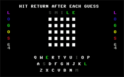 Logos64 - Screenshot - Gameplay (null) - 320x200