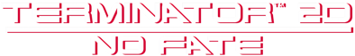 Terminator 2D: NO FATE - Clear Logo (null) - 4956x792