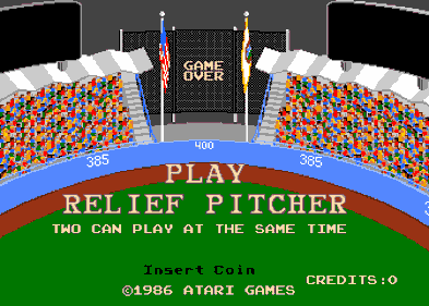 Relief Pitcher (System 1, prototype) - Screenshot - Game Title (null) - 336x240