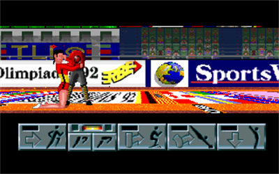 Olimpiadas 92: Gimnasia Deportiva - Screenshot - Gameplay (null) - 320x200