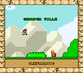 Super Mario World: Chomper Ville - Screenshot - Game Title (null) - 256x224