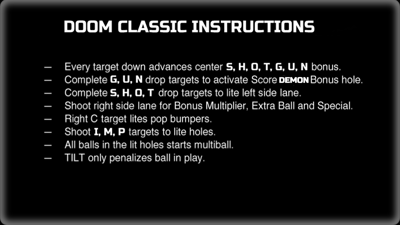 Doom: Classic Edition - Arcade - Controls Information (null) - 1280x720