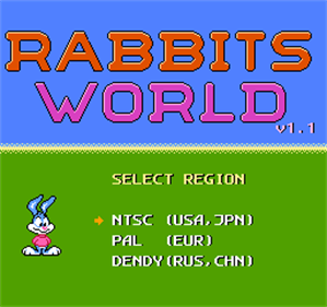 Rabbits World - Screenshot - Game Title (null) - 256x240