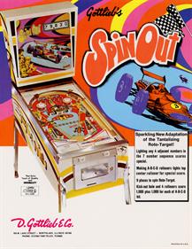 Spin Out - Advertisement Flyer - Front (North America) - 850x1099