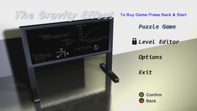 The Gravity Effect - Screenshot - Game Title (World) - 1200x675