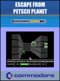 Escape from PETSCII Planet - Fanart - Box - Front (null) - 798x1072