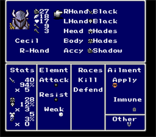 Final Fantasy IV: The Darkness Within - Screenshot - Gameplay (null) - 256x224