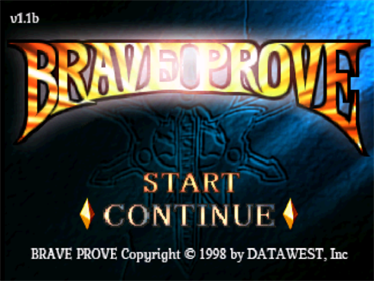 Brave Prove - Screenshot - Game Title (null) - 640x480