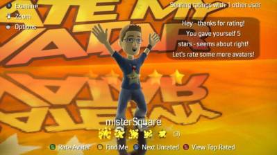 Rate My Avatar - Screenshot - Gameplay (World) - 1000x562