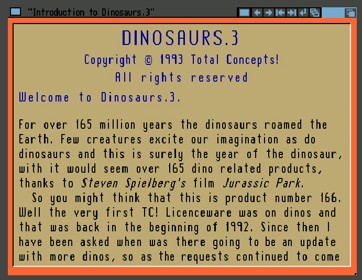 Dinosaurs.3 - Screenshot - Game Title (null) - 362x280