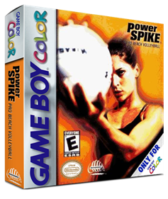Power Spike: Pro Beach Volleyball - Box - 3D (North America) - 380x450