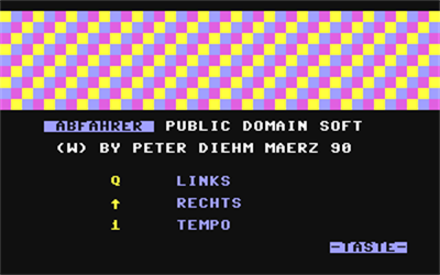 Abfahrer - Screenshot - Game Title (Germany) - 320x200