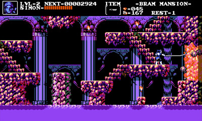 The Transylvania Adventure of Simon Quest - Screenshot - Gameplay (World) - 1800x1080