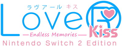 LoveR Kiss: Endless Memories: Nintendo Switch 2 Edition - Clear Logo (World) - 4313x1651