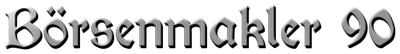 Borsenmakler 90 - Clear Logo (Germany) - 680x93