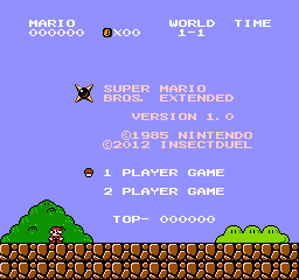 SMB Extended - Screenshot - Game Title (null) - 256x240