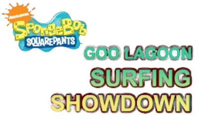 SpongeBob SquarePants: Goo Lagoon Surfing Showdown - Clear Logo (United States) - 256x154