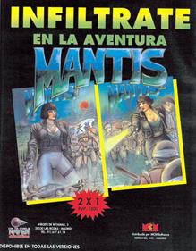Mantis 1 - Advertisement Flyer - Front (Spain) - 755x966