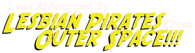 Lesbian Pirates From Outer Space - Clear Logo (null) - 953x262