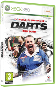 PDC World Championship Darts: Pro Tour - Box - 3D (Europe) - 567x878