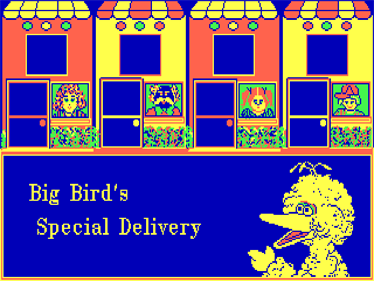 Big Bird's Special Delivery - Screenshot - Game Title (null) - 640x480
