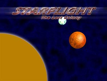 Starflight: The Lost Colony - Screenshot - Game Title (null) - 1024x768