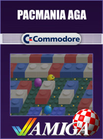 Pacmania AGA - Fanart - Box - Front (null) - 798x1072