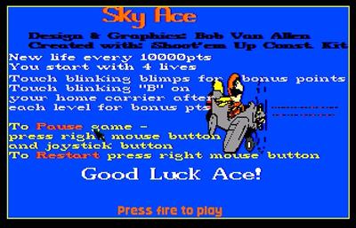 Sky Ace - Screenshot - Game Title (null) - 666x428