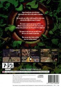 Sniper Assault - Box - Back (Europe) - 566x800