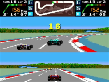 Final Lap Twin - Screenshot - Gameplay (North America) - 640x480