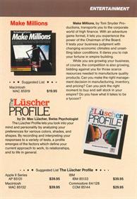 The Lüscher Profile - Advertisement Flyer - Front (North America) - 485x700