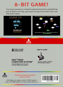 Danger City - Box - Back (North America) - 669x916