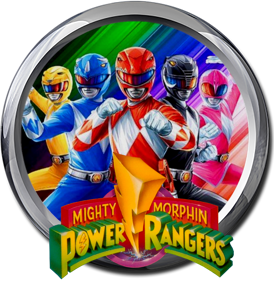 Mighty Morphin Power Rangers - Fanart - Cart - Front (null) - 879x900