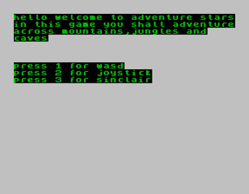 Adventure Stars - Screenshot - Game Select (null) - 576x448
