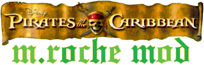 Pirates of the Caribbean: M.Roche MOD - Clear Logo (null) - 1358x437