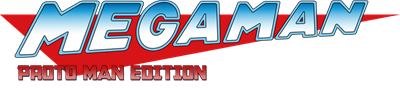 Mega Man: Proto Man Edition - Clear Logo (World) - 1000x227