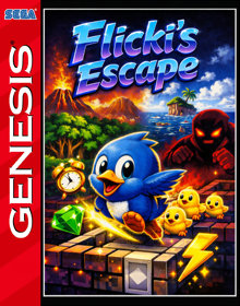 Flicki's Escape - Fanart - Box - Front (null) - 798x1016