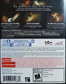 Yomawari: Midnight Shadows - Box - Back (North America) - 1004x1280