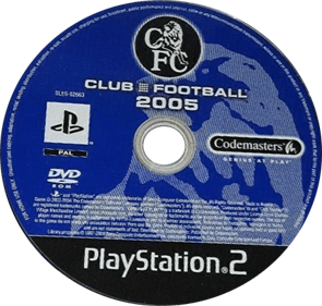 Club Football 2005: Chelsea FC - Disc (Europe) - 456x433