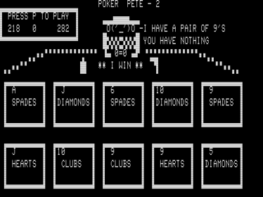 Poker Pete - Screenshot - Gameplay (null) - 512x384