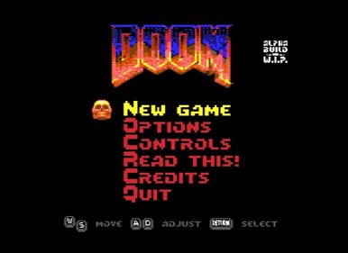 Doom64 - Screenshot - Game Select (null) - 659x479