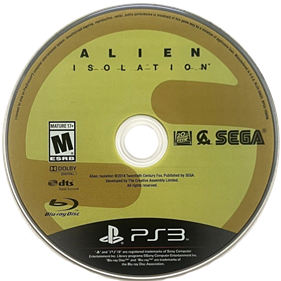 Alien: Isolation: Nostromo Edition - Disc - 1094x1094