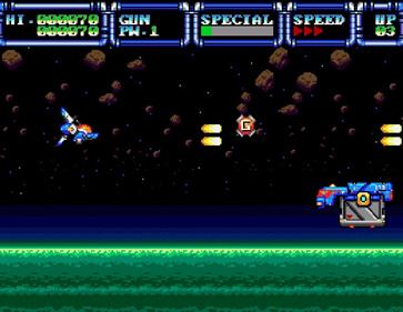 Irena: Genesis Metal Fury - Screenshot - Gameplay (null) - 575x444