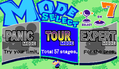 Mighty! Pang - Screenshot - Game Select (null) - 384x224