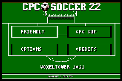 CPC Soccer 22 - Screenshot - Game Select (null) - 329x221