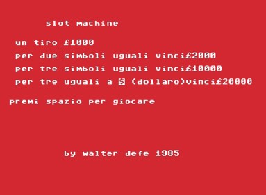 Slot Machine (Arcadia) - Screenshot - Game Title (null) - 654x479