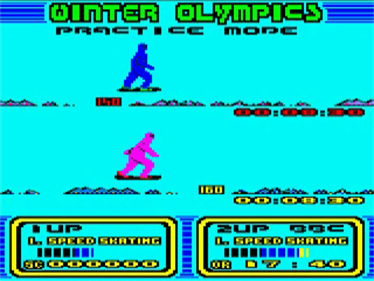 Winter Olympics - Screenshot - Gameplay (United Kingdom) - 320x240