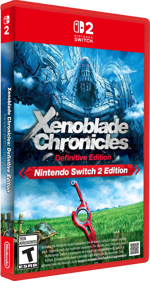 Xenoblade Chronicles: Definitive Edition – Nintendo Switch 2 Edition - Box - 3D (United States) - 1068x2000