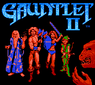 Gauntlet II Evolution - Screenshot - Game Title (World) - 250x224